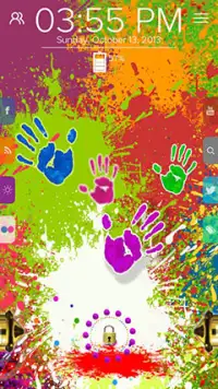 Colors of Holi - Start Theme Screen Shot 0