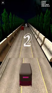 3D Car Race in Highway Game Screen Shot 9