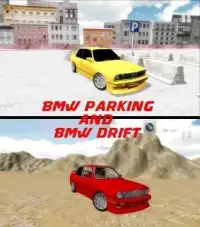 Bmw E30 Drift Parking 3D Screen Shot 13