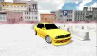 Bmw E30 Drift Parking 3D Screen Shot 12