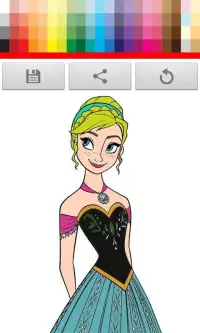 Paint Coloring Girls for Kids Screen Shot 2