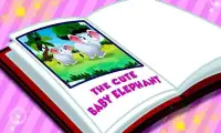 Cute Baby Elephant Care Game Screen Shot 1