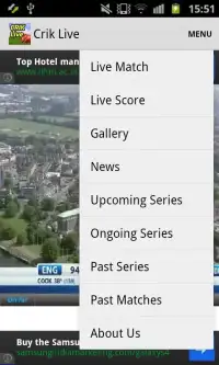 CRIK LIVE - Live Cricket Screen Shot 4