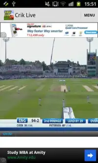 CRIK LIVE - Live Cricket Screen Shot 5
