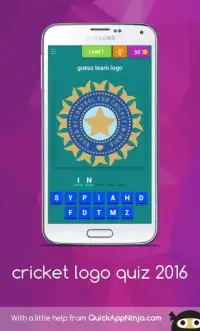 Cricket Quiz logo Screen Shot 20