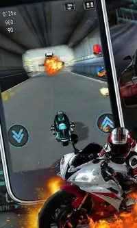 Fast Moto Racing 3D Screen Shot 1