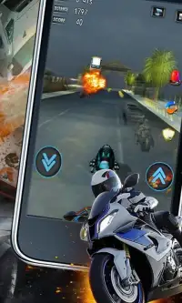 Fast Moto Racing 3D Screen Shot 2