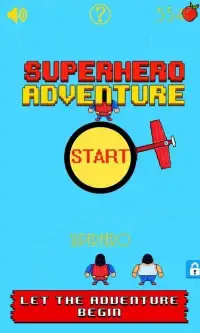 SuperHero Adventure:Sky Drift Screen Shot 9