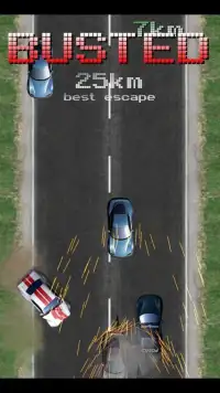 Traffic Racing police chase Screen Shot 0