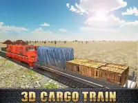 3 डी कार्गो ट्रेन खेल नि: शुल् Screen Shot 8