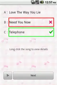 Song Guess Screen Shot 2