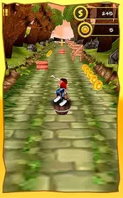 3D Jungle Runner : Racing Game Screen Shot 2