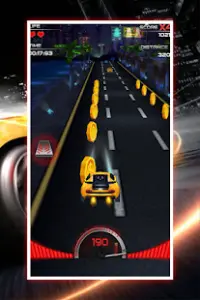 Speed City Night Car 3D Screen Shot 1