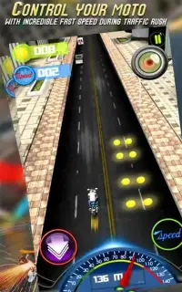 Moto Racer Traffic Rush Screen Shot 9