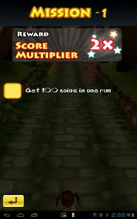 3D Jungle Runner : Racing Game Screen Shot 4