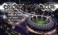 Cricket World Cup Game Screen Shot 0