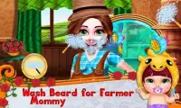 Farmer Mommy Shave Beard Salon Screen Shot 7