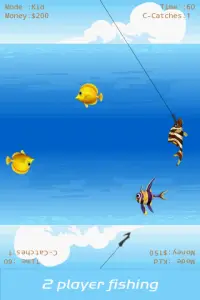 2 Player Fishing Screen Shot 5