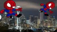 Amazing Spider Boy Jump Screen Shot 2
