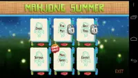 Mahjong Summer Screen Shot 3