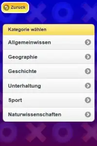 Tic Tac Toe Trivia Screen Shot 3