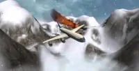 Flight Simulator Snow Plane 3D Screen Shot 1