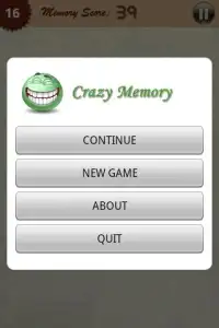 Crazy Memory Screen Shot 3