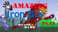 Amazing Iron Boy Screen Shot 1