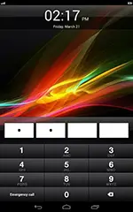 Xperia Z Ultra Lock Screen Screen Shot 1