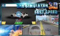 3D Car Simulator: Fast Speed Screen Shot 1