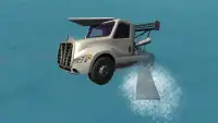 Flying Car Free: Truck Pilot Screen Shot 2