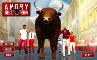 Angry Bull Run 3D simulator Screen Shot 11