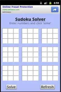 Free Sudoku Solver Screen Shot 2