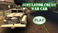 Simulator Crush War Car Screen Shot 0