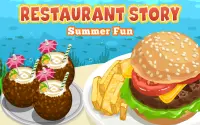 Restaurant Story: Summer Fun Screen Shot 5