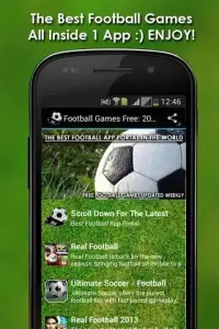 Football Games Free Screen Shot 7