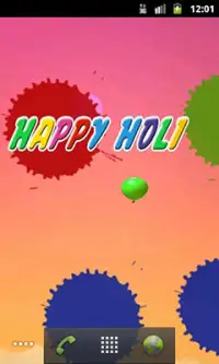 Happy Holi Live Wallpaper Screen Shot 0