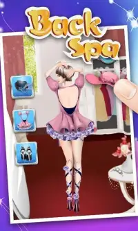 Princess Back SPA -girls games Screen Shot 0