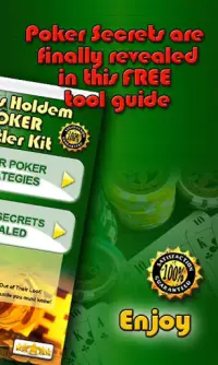Texas Holdem Poker Hustler Kit Screen Shot 1