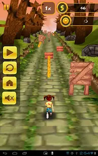 3D Jungle Runner : Racing Game Screen Shot 5