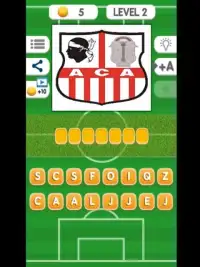 Quiz Football Logo Game Screen Shot 1