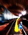 Subway Train Game Screen Shot 2