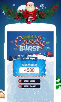 Christmas Candy Burst Screen Shot 0