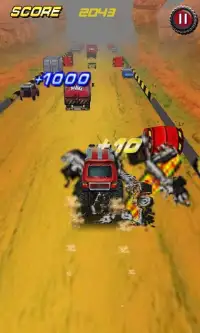 Racing Car monster truck 3D Screen Shot 1