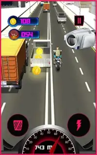 Rush Traffic Moto Racer Screen Shot 1