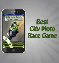 Город Мото гонки - забавная иг Screen Shot 2
