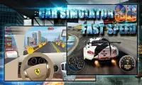 3D Car Simulator: Fast Speed Screen Shot 4