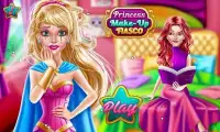 Принцесса макияж Girl Games Screen Shot 11