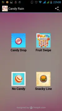 Candy Rain Screen Shot 0