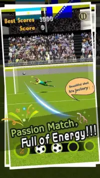 Flick Shoot Soccer Cup 3D Screen Shot 3